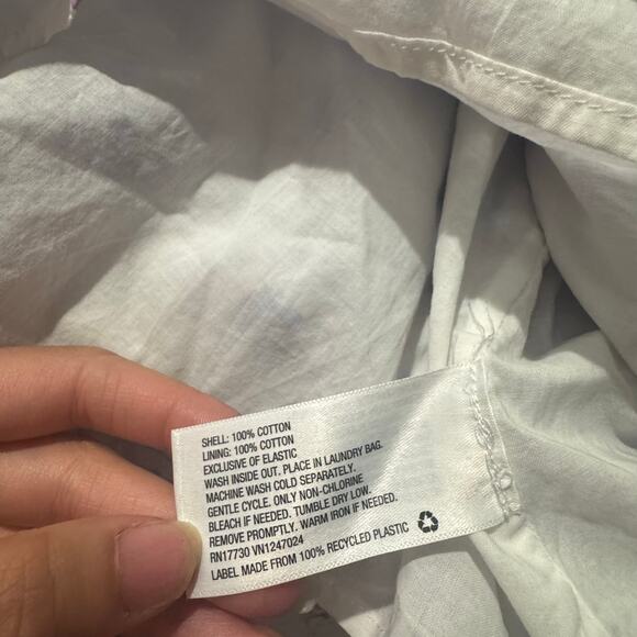 LoveShackFancy x Target Gemma Maxi Dress White Floral Puff Sleeve Size XS - Picture 6 of 9